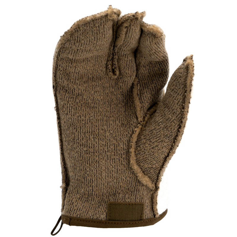 COLD WEATHER THREE FINGER GLOVE WITH REMOVABLE LINER